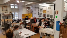 atelier de gravure Beaux-arts de Toulouse ISDAT