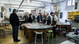 atelier de gravure Beaux-arts de Toulouse ISDAT