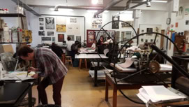 atelier de gravure Beaux-arts de Toulouse ISDAT