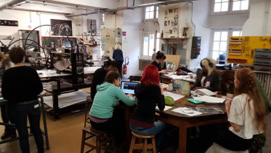 atelier de gravure Beaux-arts de Toulouse ISDAT